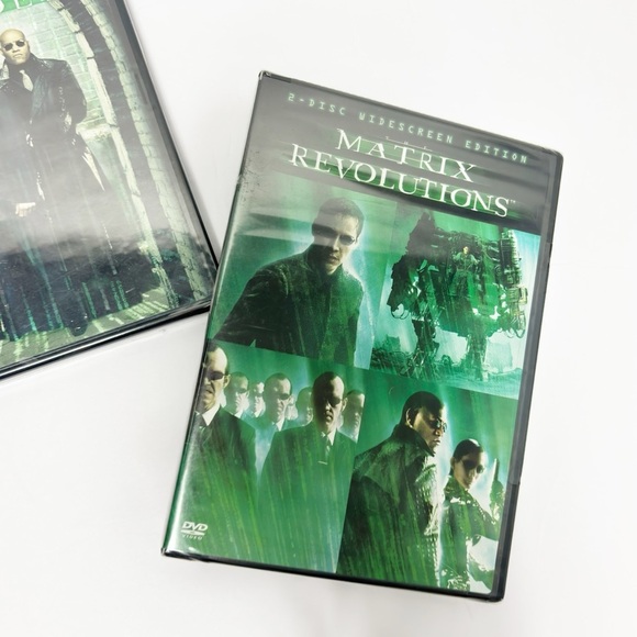 MATRIX REVOLUTIONS & MATRIX RELOADED DVD VIDEO BRAND NEW STILL SEALED - Picture 7 of 7